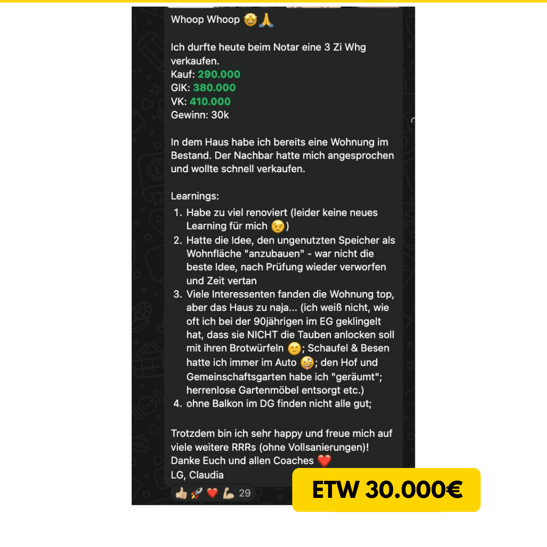 Deal Gewinn